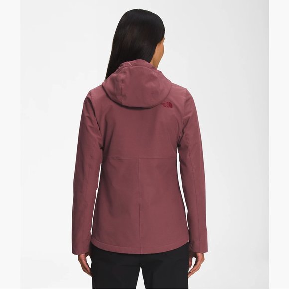 North Face Soft Shelled Zip Up Hoodie Jacket - Picture 2 of 11